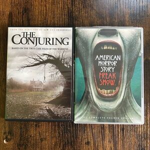 The Conjuring and American Horror Story Season 4 DVD Set